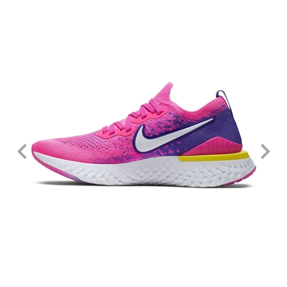 Nike's Womens Epic React Flyknit 2 Running… - Picture 3 of 12